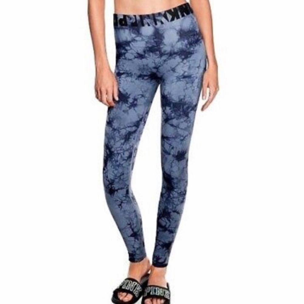PINK Victoria's Secret tie dye ultimate leggings M
